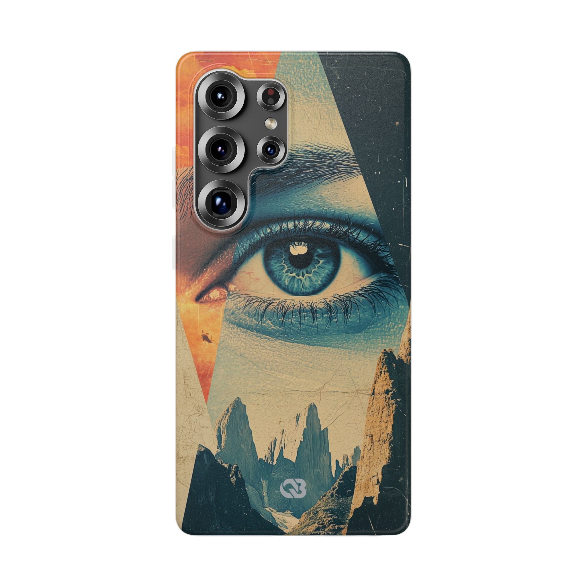 Fragmented Peak Gaze · Coque de téléphone Soft pour Samsung