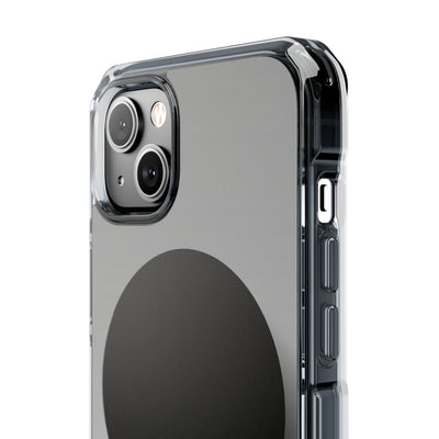 Grey Impact MagSafe Phone Case for iPhone - Matte Onyx Sphere