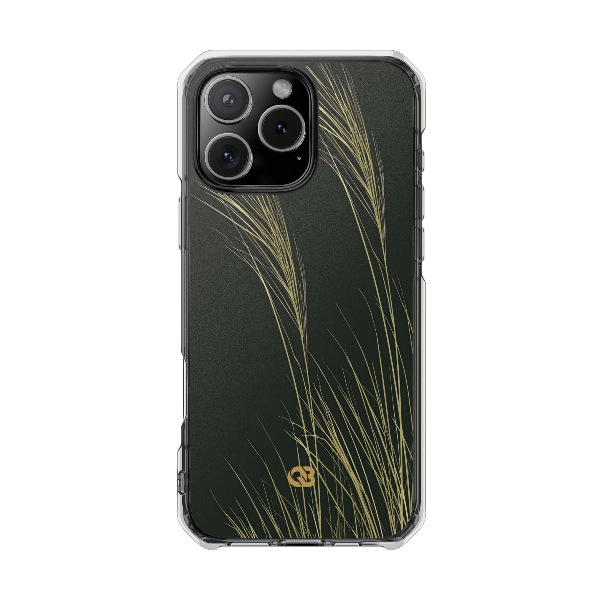Green Impact MagSafe Phone Case for iPhone - Midnight Gilded Grass