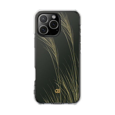Green Impact MagSafe Phone Case for iPhone - Midnight Gilded Grass