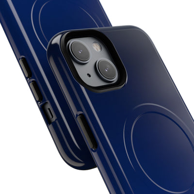 Blue Tough 2.0 Magsafe Phone Case for iPhone - Midnight Cobalt Fade