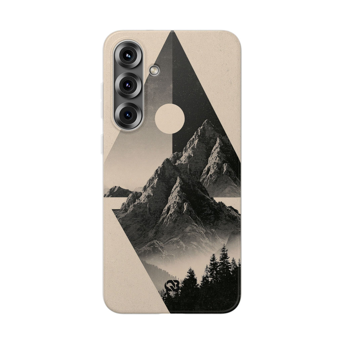 Beige Lite Phone Case for Samsung - Obsidian Summit Parchment