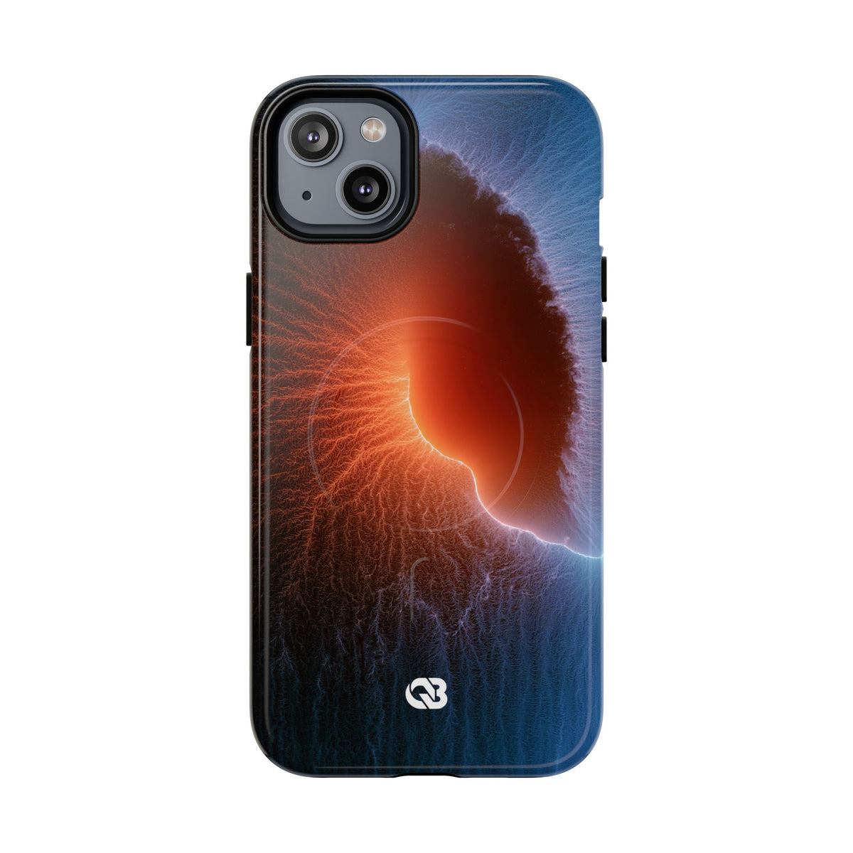 Thermal Aura Pulse · Tough 2.0 Magnetic Phone Case for iPhone · Blue