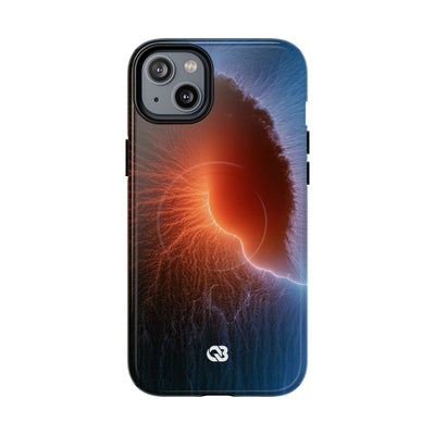 Thermal Aura Pulse · Tough 2.0 Magnetic Phone Case for iPhone · Blue