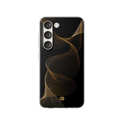 Gold Lite Phone Case for Samsung - Burnished Bronze Helix