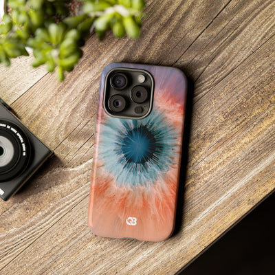 Radiant Aura Core · Tough Phone Case for iPhone · Orange
