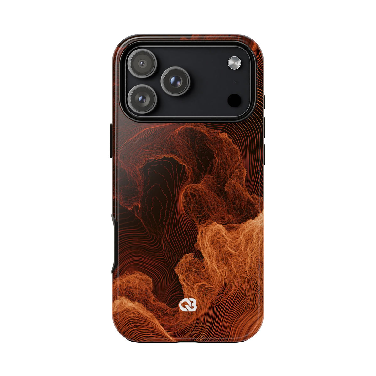 Amber Filament · Tough Phone Case for iPhone · Orange