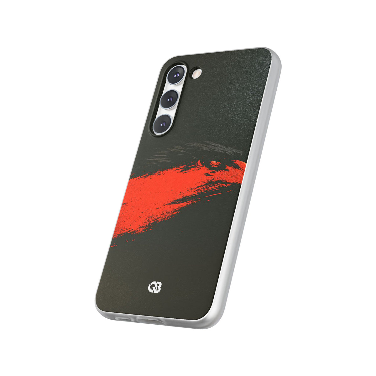 Crimson Raptor Noir · Lite Phone Case for Samsung · Black