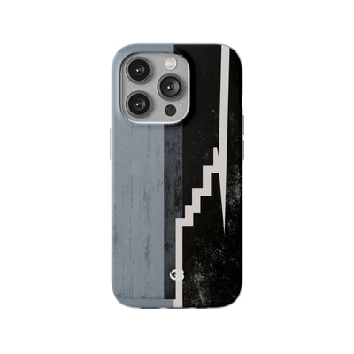 Grey Lite Phone Case for iPhone - Industrial Concrete Void