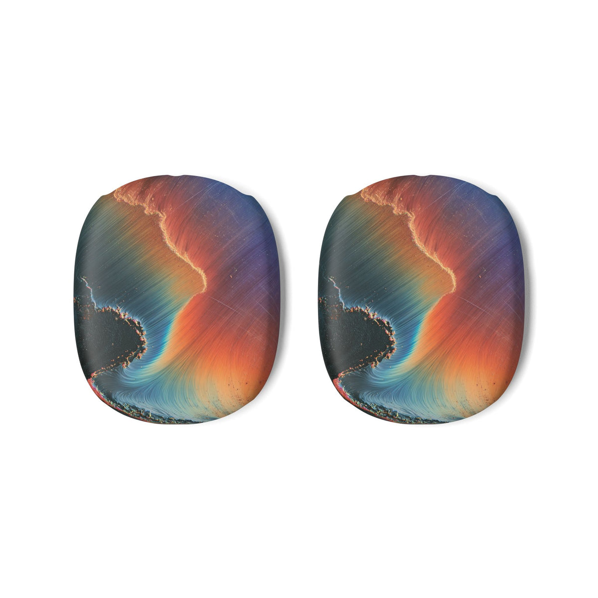 Prismatic Aura Shift · Hard Case for AirPods Max · Blue