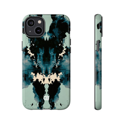 Rorschach Ink Void · Tough Phone Case for iPhone · Black