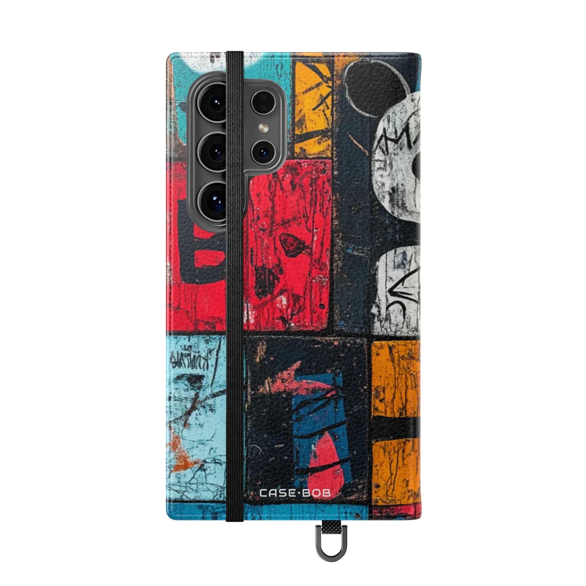 White Orb Graffiti - Samsung S24 Ultra Case - Wallet