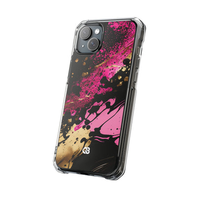 Magenta Liquid Gold · Impact Capa para iPhone · Magsafe