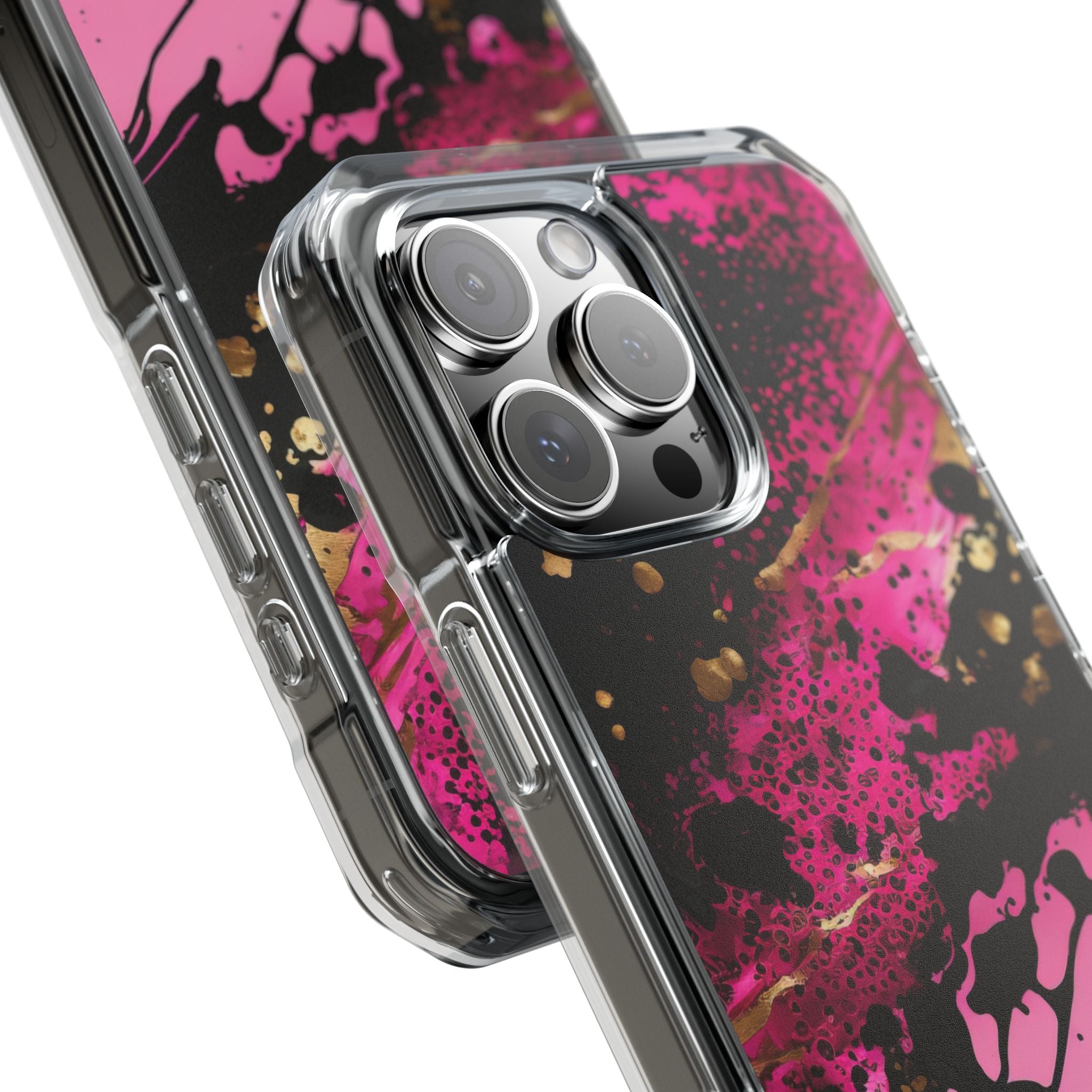 Magenta Liquid Gold · Impact Capa para iPhone · Magsafe