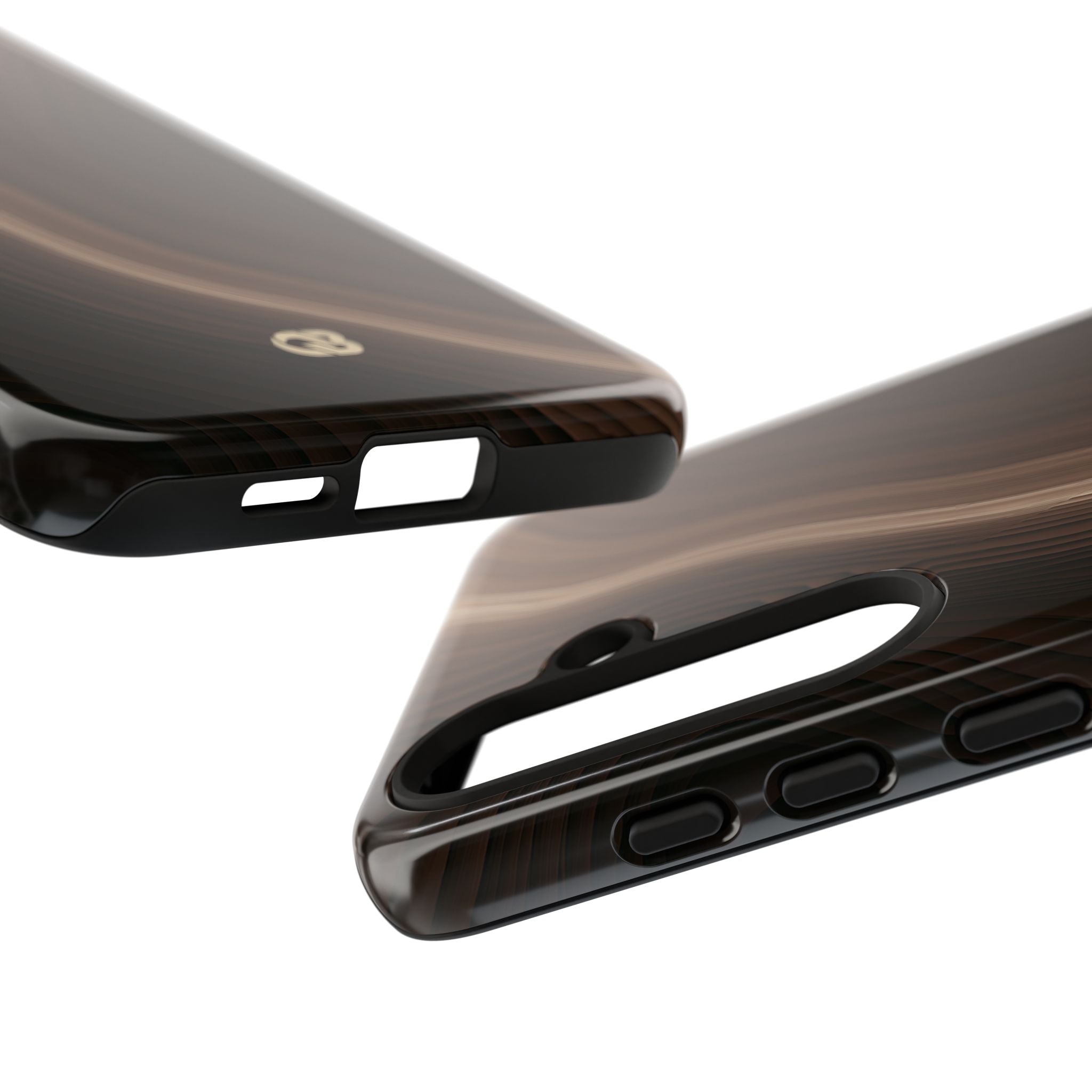 Brown Tough Phone Case for Samsung - Bronzed Canyon Relief