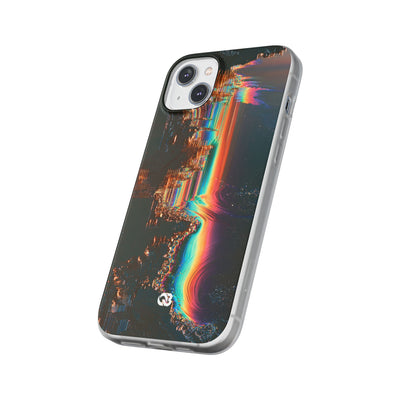 Prismatic Circuit · Lite Phone Case for iPhone ·  Black
