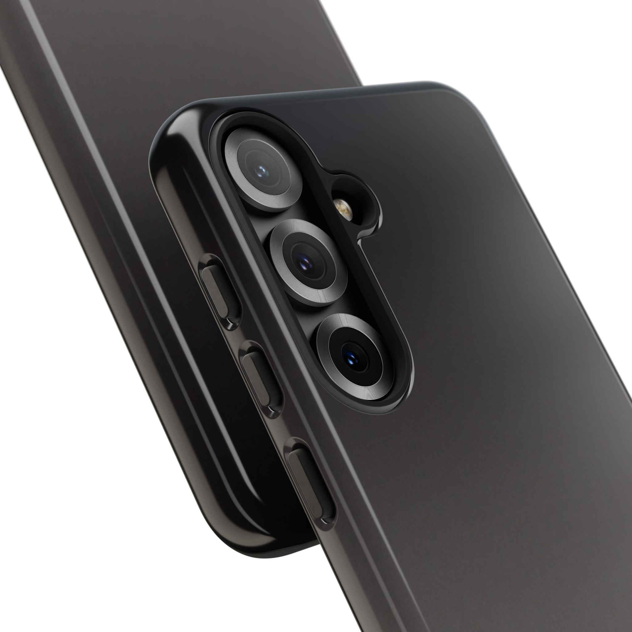 Grey Tough Phone Case for Samsung - Obsidian Ash Fade
