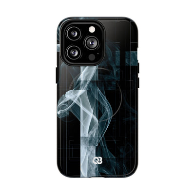 Fractured Smoke · Tough 2.0 Magnetic Phone Case for iPhone · Black
