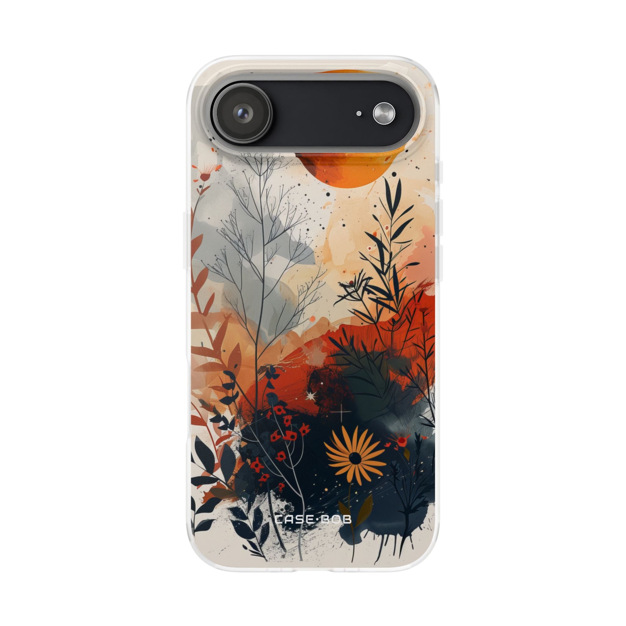 Orange Solstice iPhone 17 Air Case - Soft - CASE•BOB