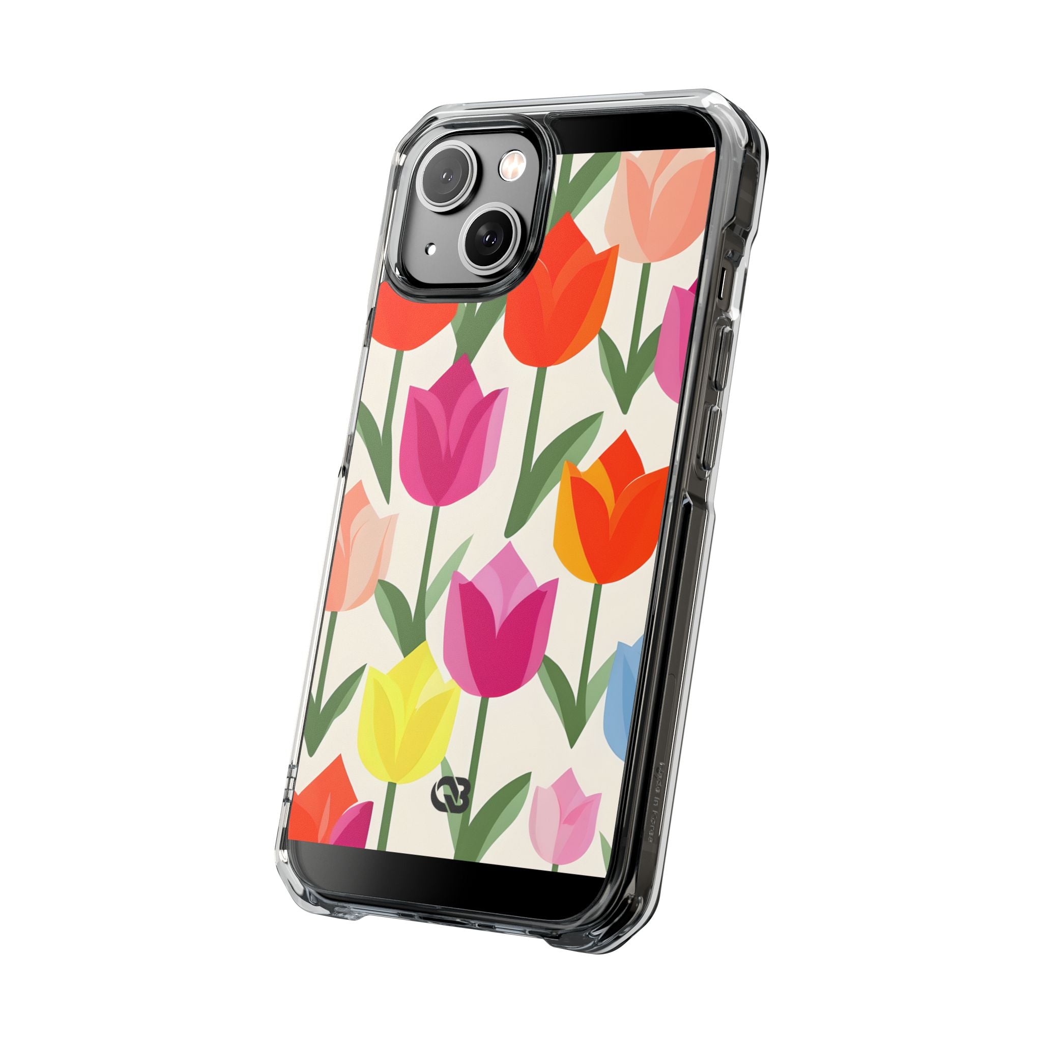 Vibrant Petal Grid · Impact Handyhülle für iPhone · Magsafe