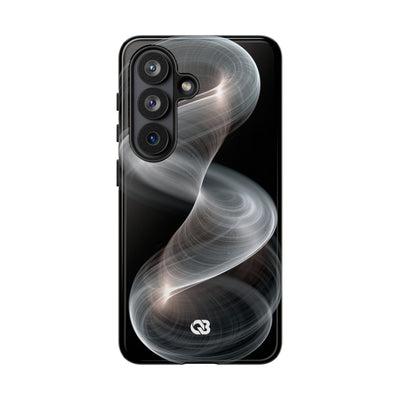 Luminous Vortex · Tough Phone Case for Samsung · Black