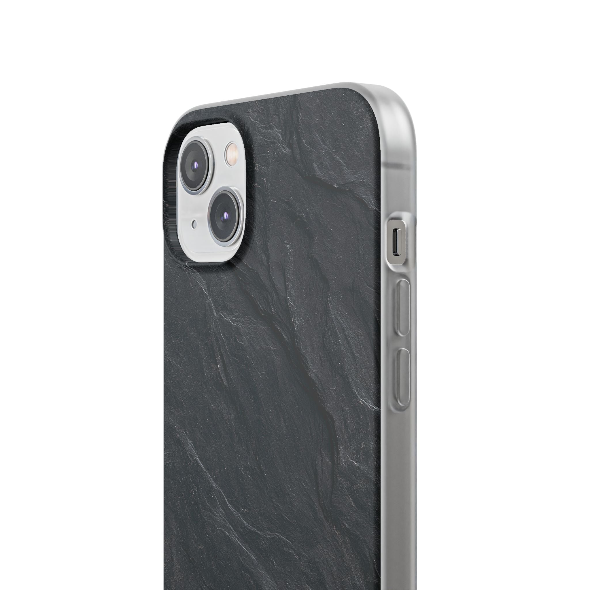 Black Lite Phone Case for iPhone - Midnight Slate Ridge