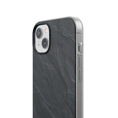 Black Lite Phone Case for iPhone - Midnight Slate Ridge