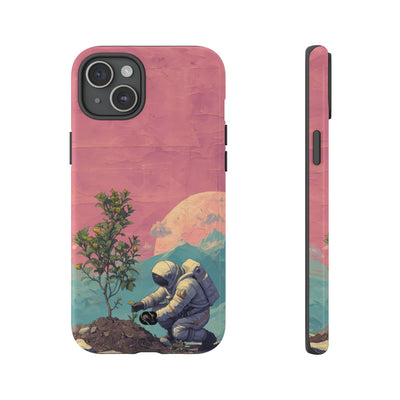 Lunar Pastel Bloom · Coque de téléphone Tough pour iPhone