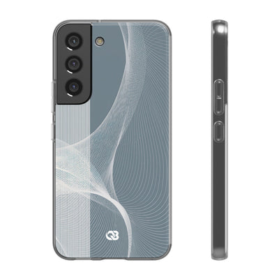 Grey Lite Phone Case for Samsung - Slate Mesh Horizon