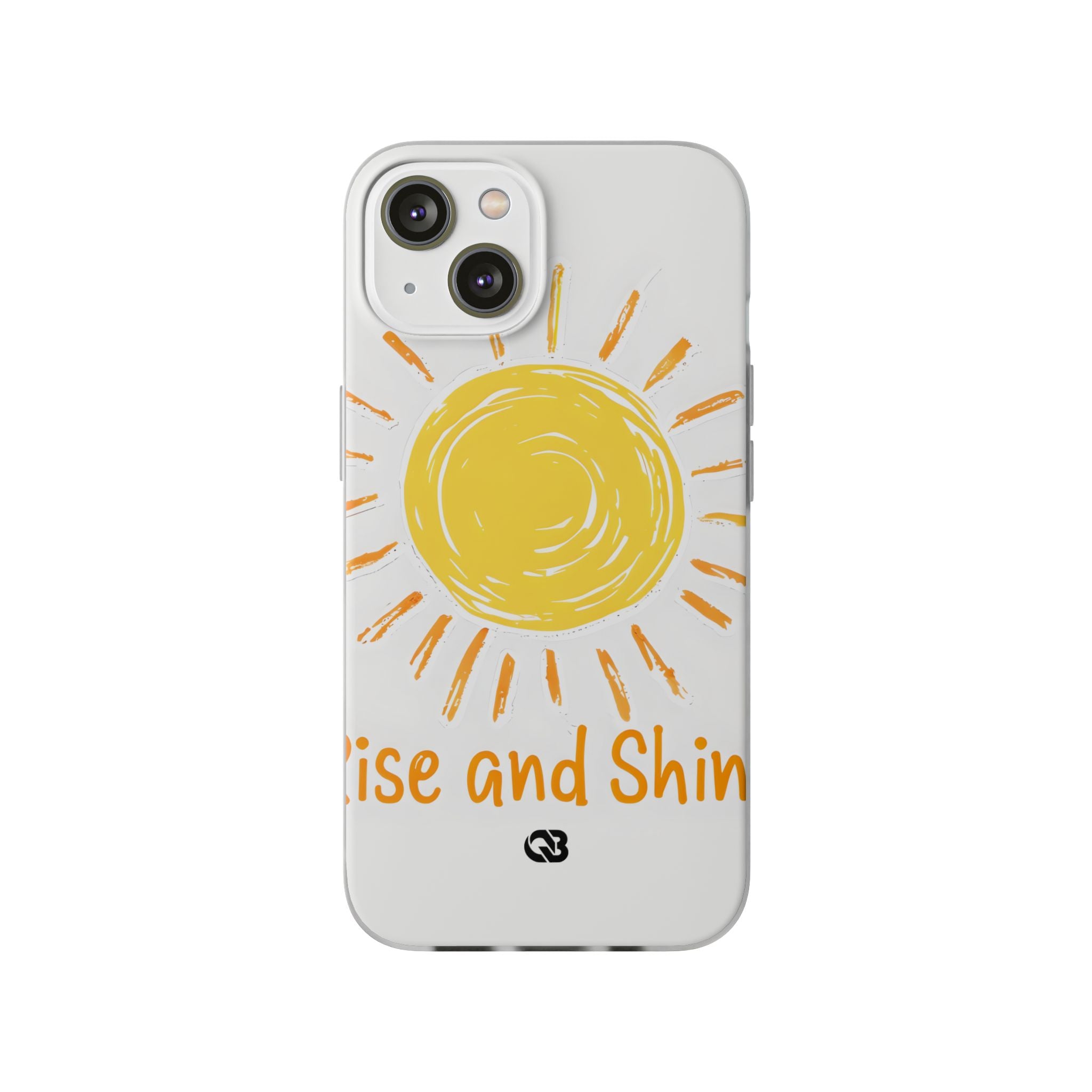 Amber Solar Glow · Soft Phone Case for iPhone