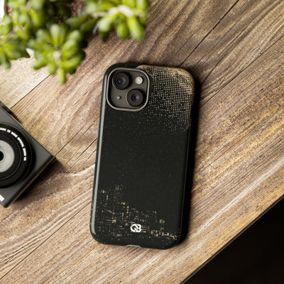 Lunar Metropolis Nocturne · Tough Phone Case for iPhone · Black