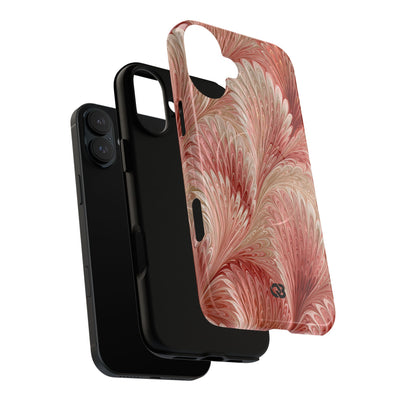 Blush Petal Plume · Tough 2.0 Magnetic Phone Case for iPhone · Pink