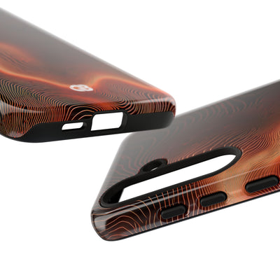 Caldera Ridge · Tough Phone Case for Samsung · Orange