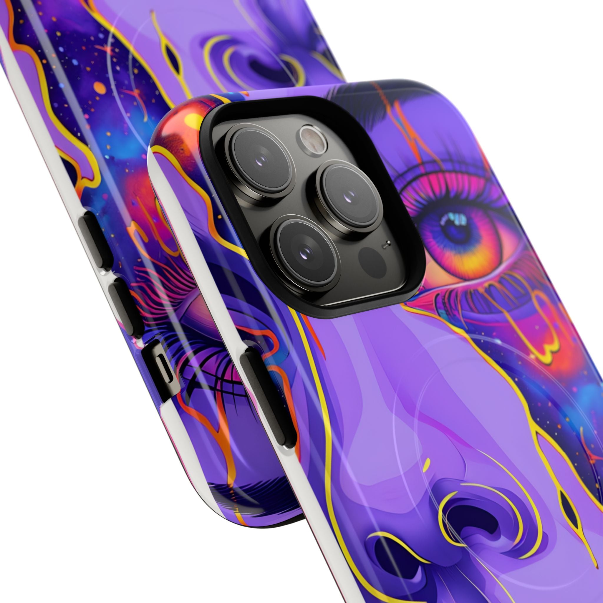 Violet Cosmic Gaze · Tough+ Custodia per iPhone · Magsafe