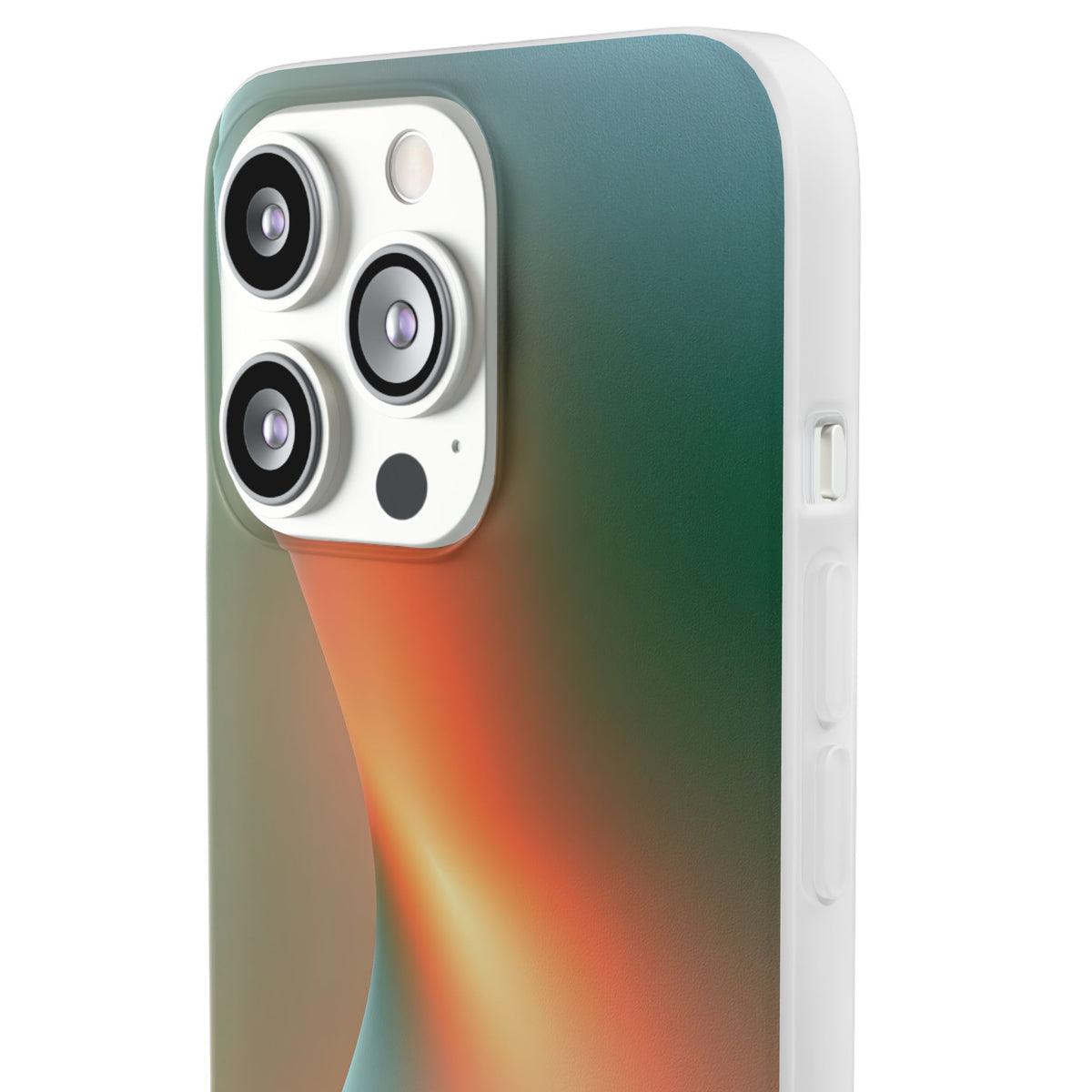 Radiant Contour · Lite Phone Case for iPhone ·  Orange