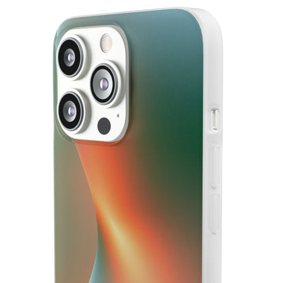 Radiant Contour · Lite Phone Case for iPhone ·  Orange