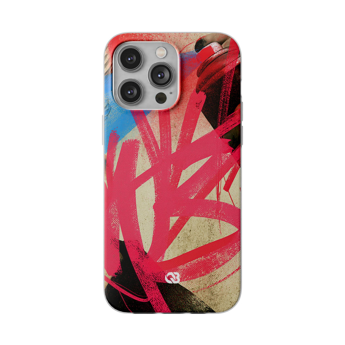 Neon Spray Tag · Lite Phone Case for iPhone ·  Pink