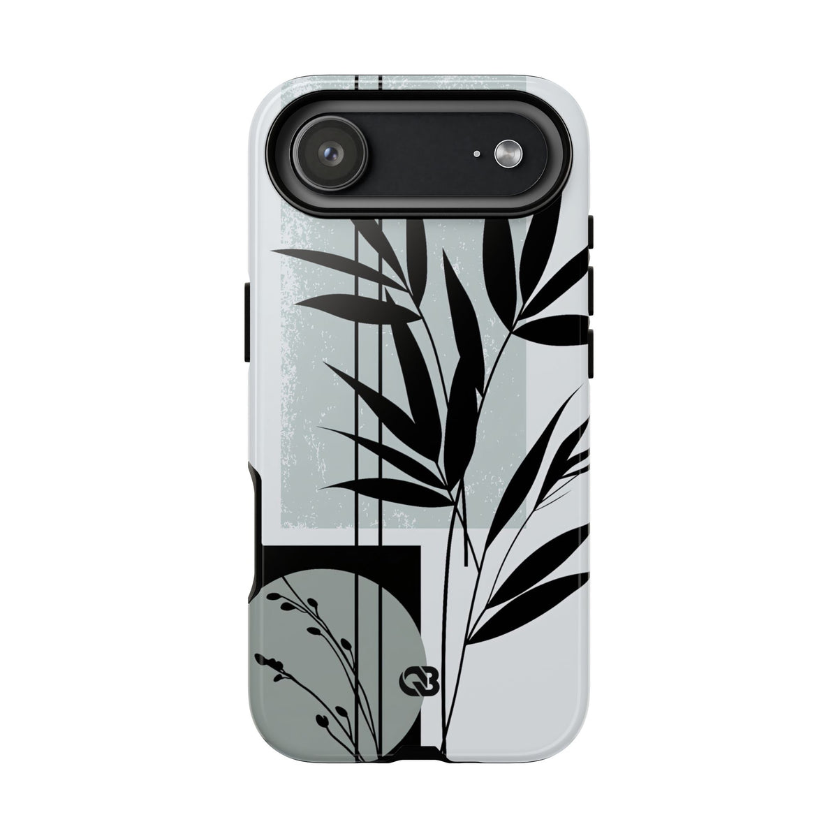 Zen Bamboo Silhouette · Tough Phone Case for iPhone · Green