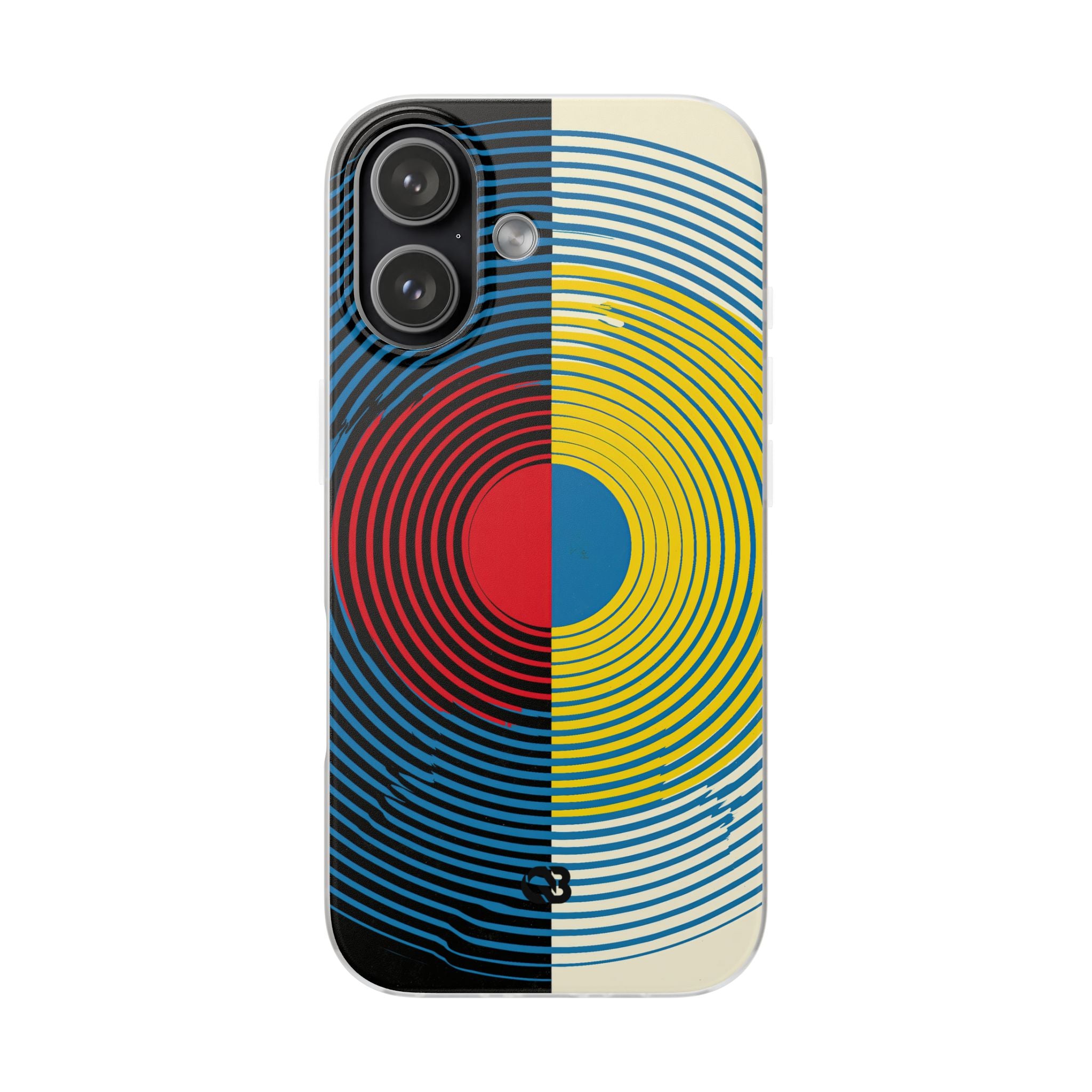 Blue Lite Phone Case for iPhone - Primary Circuit Orbit