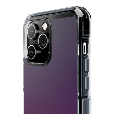Velvet Dusk · Clear Impact Magnetic Phone Case for iPhone · Purple
