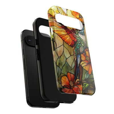 Amber Glass Hummingbird · Tough Phone Case for Google Pixel