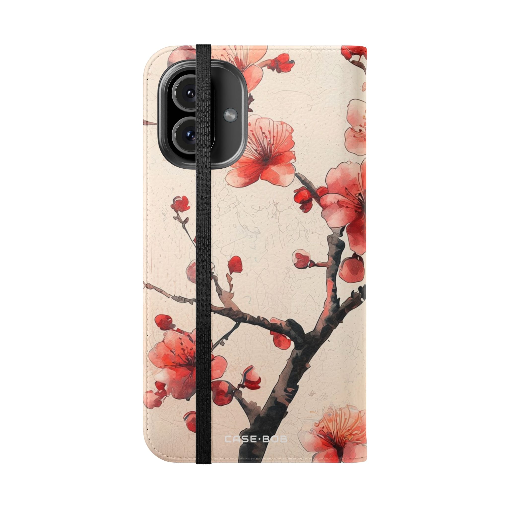 Cherry Blossom Breeze - iPhone 16 Plus Case - Wallet