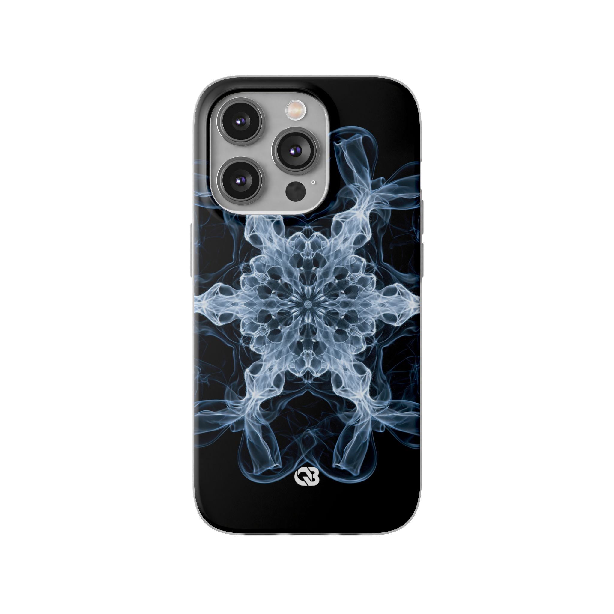 Blue Lite Phone Case for iPhone - Glacial Smoke Crown