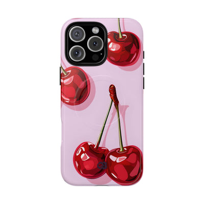 Ruby Gloss Cherry · Tough+ Handyhülle für iPhone · Magsafe
