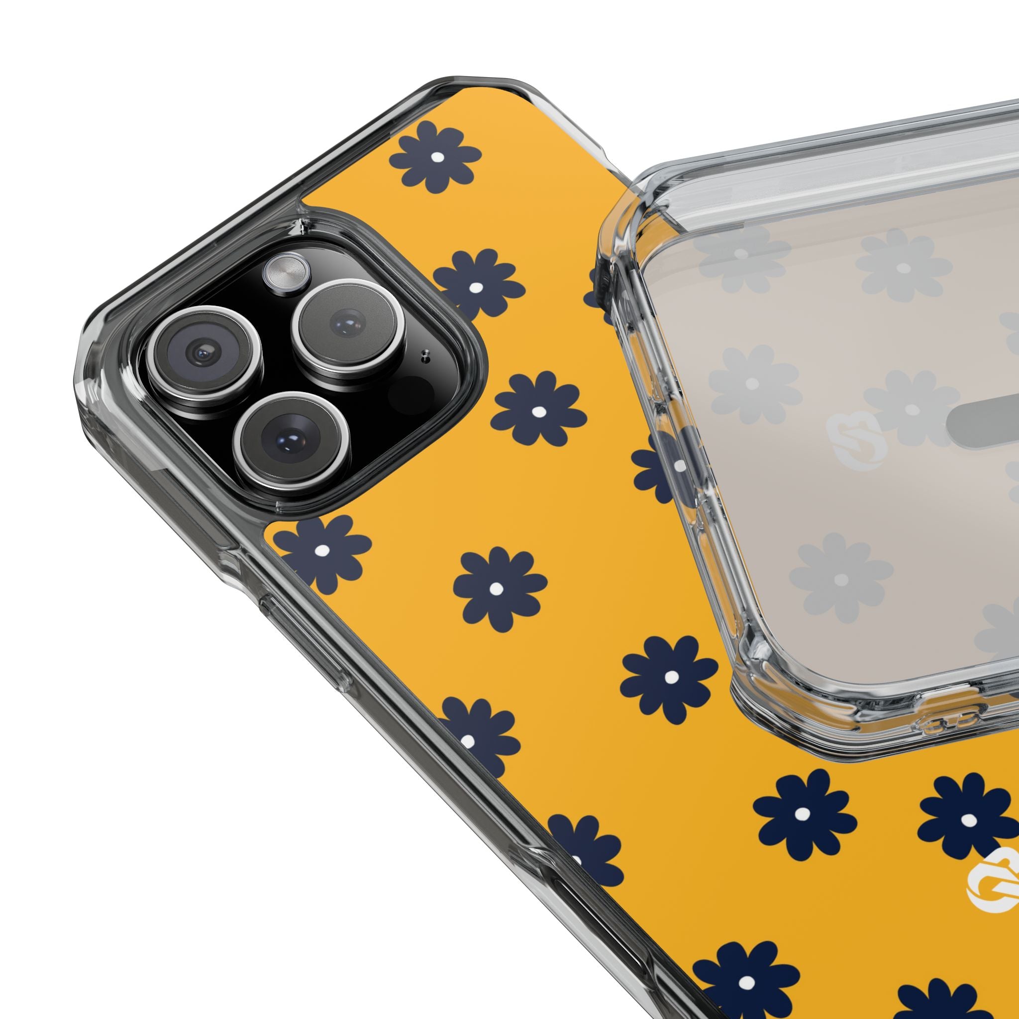 Navy Daisy Mustard · Impact Phone Case for iPhone · Magsafe