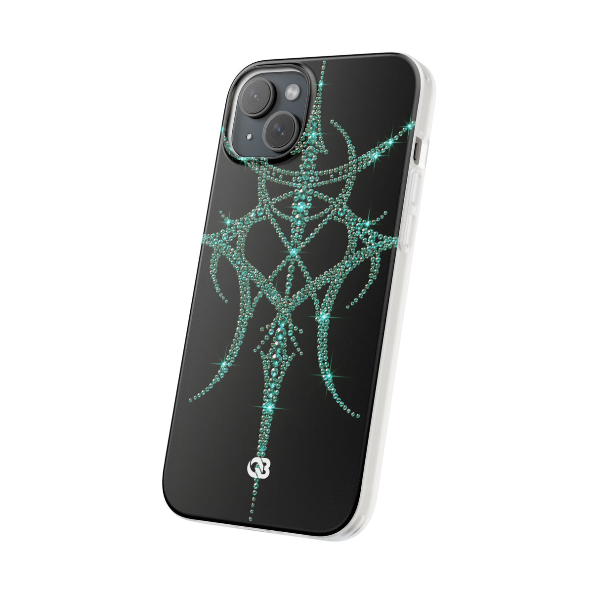 Teal Cyber Sigil · Lite Phone Case for iPhone ·  Teal