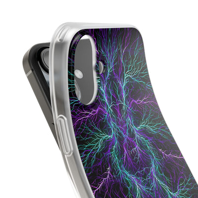 Electric Plasma Arbor · Lite Phone Case for iPhone ·  Purple