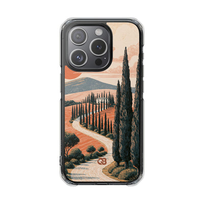 Orange Impact MagSafe Phone Case for iPhone - Terracotta Ridge Trail