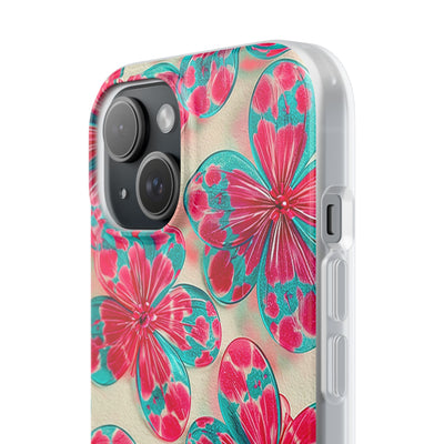 Lucite Jelly Bloom · Lite Phone Case for iPhone ·  Pink