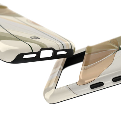 Translucent Petal Contour · Tough Phone Case for Pixel ·  Beige